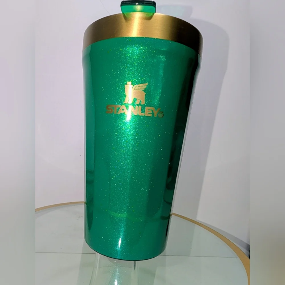 Stanley St. Patrick's Day Everyday Tumbler SHAMROCK GREEN 16oz NEW - Picture 2 of 5